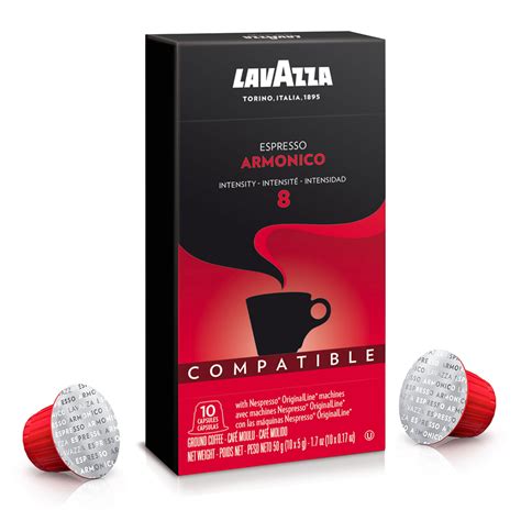 Buy Lavazza Armonico Nespresso Coffee Capsules, 10 Count Online at ...