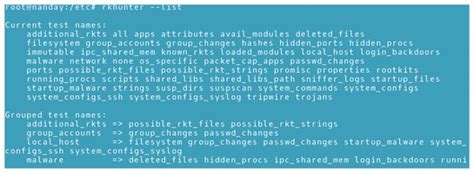 Command Line – rkhunter » Linux Magazine