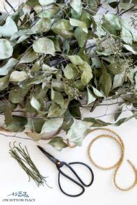 DIY Seeded Eucalyptus Garland | Easy Fall Centerpiece - On Sutton Place