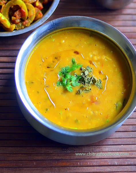 Restaurant style Dal Fry Recipe – Toor Dal Fry / Arhar Dal Fry Recipe | Chitra's Food Book