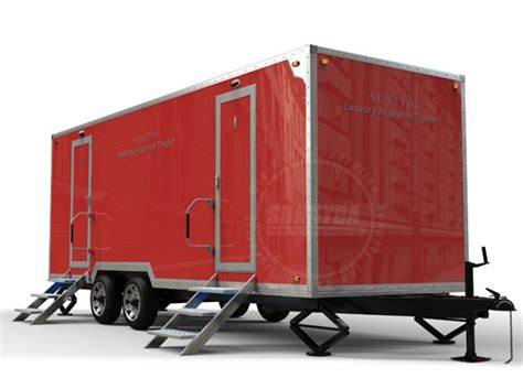 Luxury Portable Bathrooms, High End Portable Restrooms Manufacturer