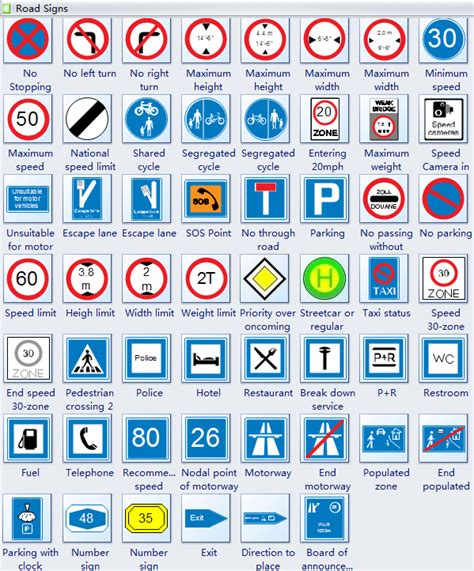 Public Sign Symbols