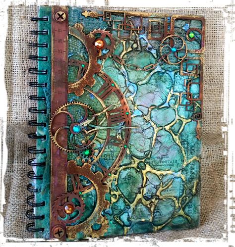 Such a Pretty Mess: VIDEO TUTORIAL: Mixed Media Art Journal Cover Using ...