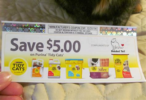 Tidy Cat Printable Coupons