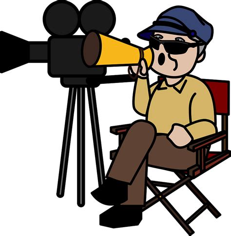 Film Director clipart. Free download transparent .PNG | Creazilla