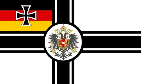 Reichskriegflagge of the (Austrian) German Empire by Marauder-M on DeviantArt