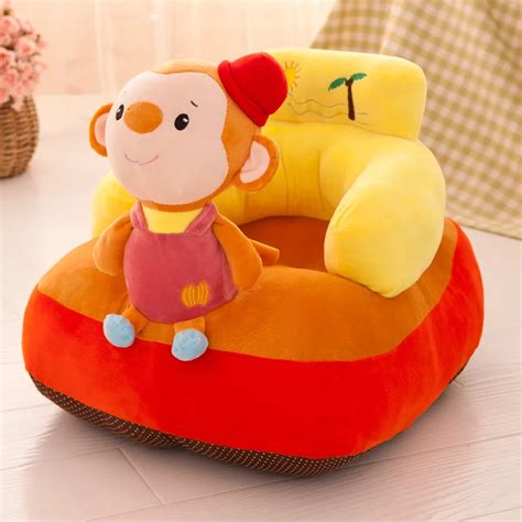 Stuffed And Plush Animal Design Soft Sofa For Kids - Buy Plush Baby ...