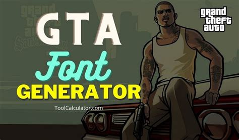 Gta Font Generator