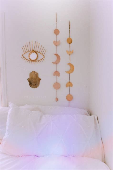 Moon Phase Decoration | Small room bedroom, Home decor, Bedroom decor