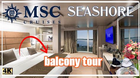 MSC Seashore Cruise Cabin Tour - YouTube