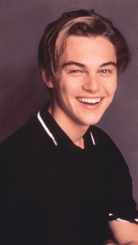 Leonardo Dicaprio Young Smiling