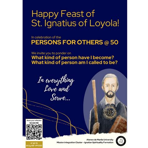 Happy Feast of St. Ignatius of Loyola! | Features | Ateneo de Manila ...