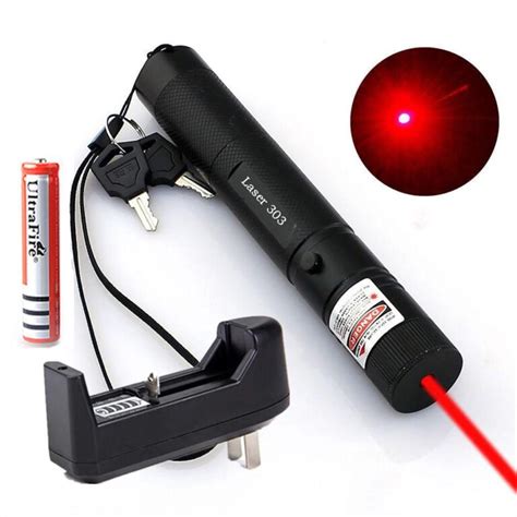 High Power Red Laser Pointer Battery Embedded In Red Laser View 5MW ...