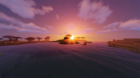 Cool sunset wallpaper : r/Minecraft