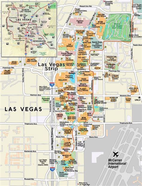 Las Vegas Strip Custom Map | Red Paw Technologies