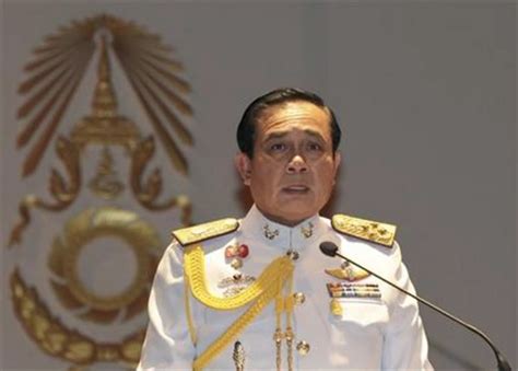 Thai Coup Leader: Don't Protest; It's No Use