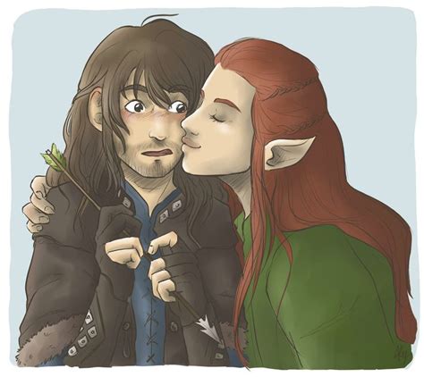 Unexpected...kiss by AlyTheKitten on DeviantArt | Kili and tauriel, The ...