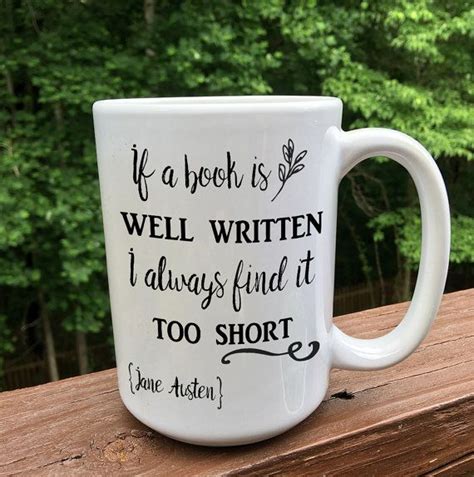 15 Fabulous Mugs for Book Lovers | Mugs, Jane austen quotes, Jane austen gifts