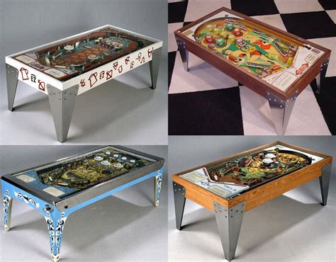 Re-Purposed Vintage Pinball Machines coffee tables | Pinball machines ...