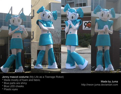 Jenny mascot costume by Neon-Juma on DeviantArt