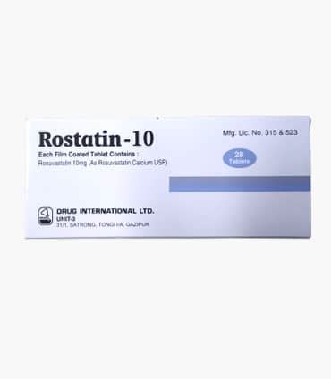 Rostatin 10 mg | Tablet | 14 pcs | Pharmacy Point