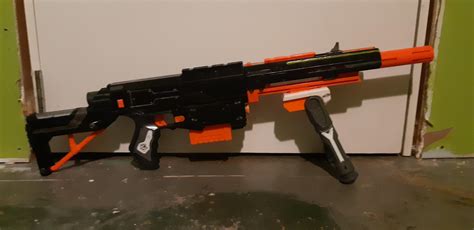 Finished product of my first paint job on a nerf blaster. : r/Nerf