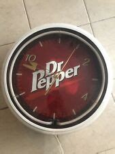 Dr Pepper Clock for sale | eBay