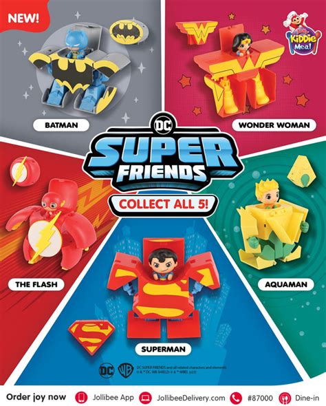 Save the day with the Jolly Kiddie Meal x DC Super Friends - COOK MAGAZINE