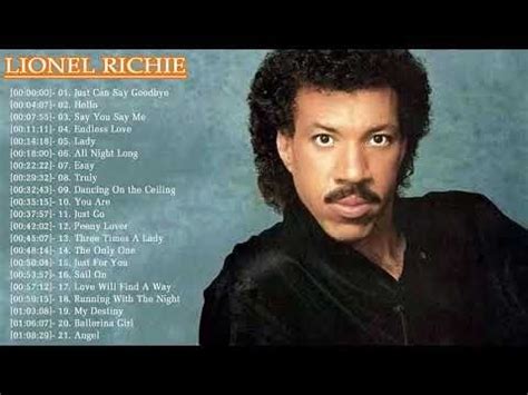 Lionel Richie Greatest Hits | Best Of Lionel Richie Full Album Live 2017 l Lionel Richie ...