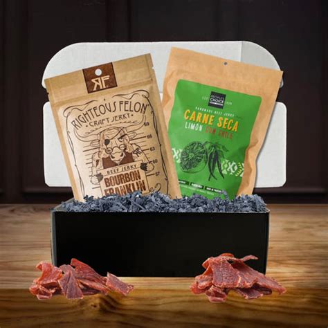 JerkyGent Beef Jerky Subscription Box - Jerky Of The Month Club