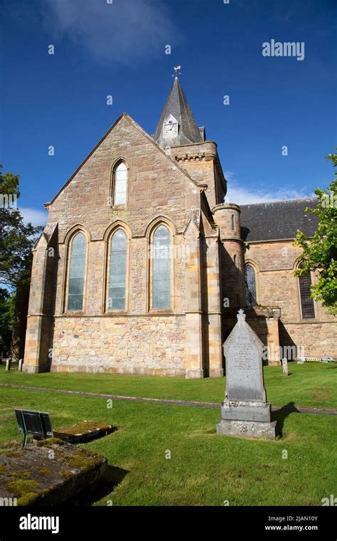 Dornoch Cathedral, Dornoch, Sutherland. Scotland Stock Photo - Alamy