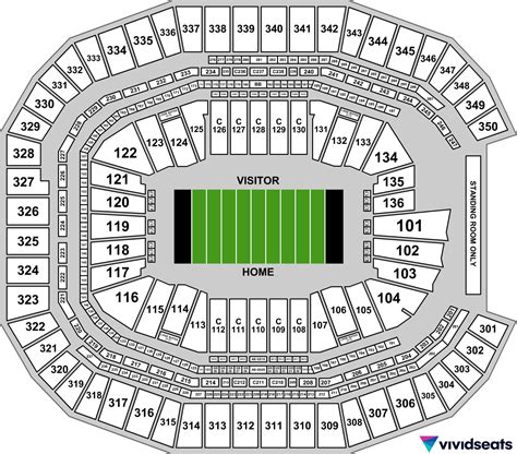 Atlanta Falcons Stadium Seating Chart