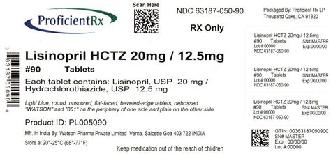 DailyMed - LISINOPRIL AND HYDROCHLOROTHIAZIDE tablet