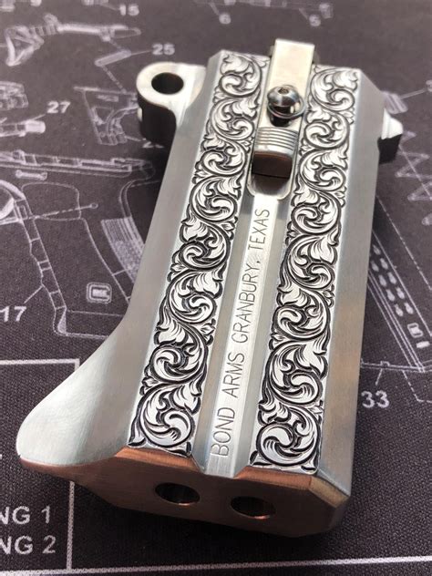 Hand engraved Bond Arms 22LR Barrel : r/guns