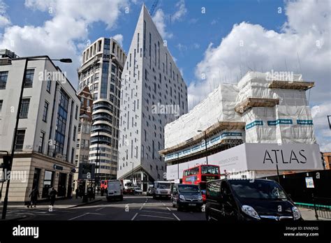 M Montcalm Shoreditch luxury hotel on City Road, London UK KATHY DEWITT Stock Photo - Alamy