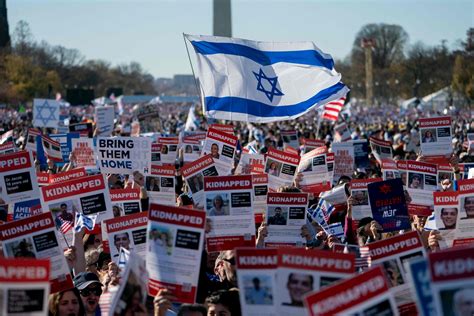 America's Biggest pro-Israel Rally Ever: Key Images From Historic ...