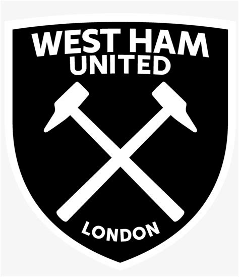 West Ham United Fc Logo Black And White - Logo West Ham United ...