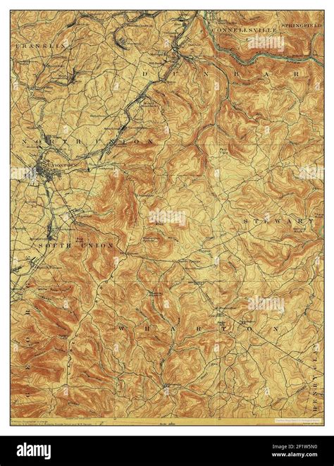 Uniontown, Pennsylvania, map 1900, 1:62500, United States of America by Timeless Maps, data U.S ...