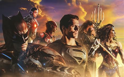 Zack Snyder's Justice League Wallpaper 4K, DC Superheroes