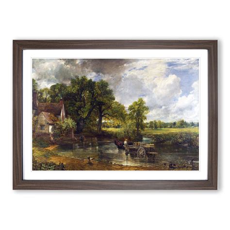 The Hay Wain By John Constable Framed Wall Art Poster Print Picture Large | eBay