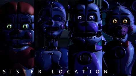 Download Fnaf Sister Location 3840 X 2160 Wallpaper Wallpaper | Wallpapers.com