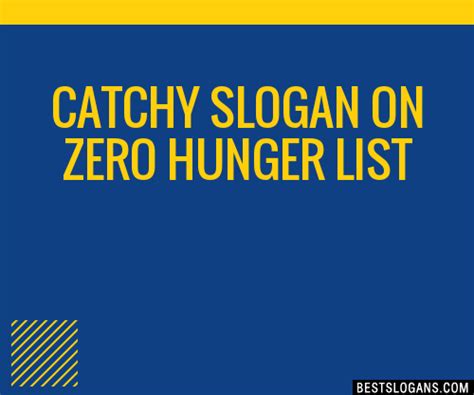 30+ Catchy On Zero Hunger Slogans List, Taglines, Phrases & Names 2021