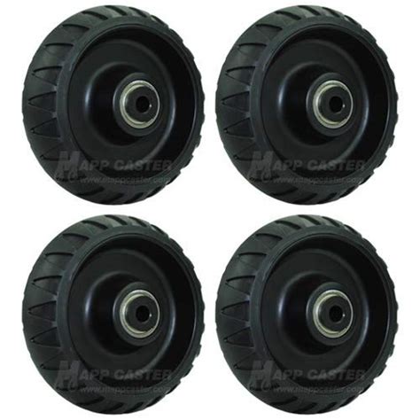 Buy Stryker Stretcher 6" x 2" Replacement Wheels - Set of 4 - p Caster ...