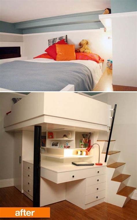 Pin on 48 Loft Bed Ideas For Small Rooms Space Saving