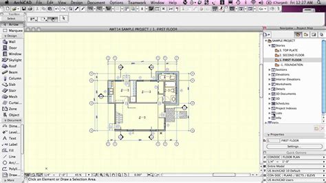 ArchiCad Tutorial:ArchiCAD Basic Training Lesson 1 | QuickStart Course Overview [UPDATED version ...