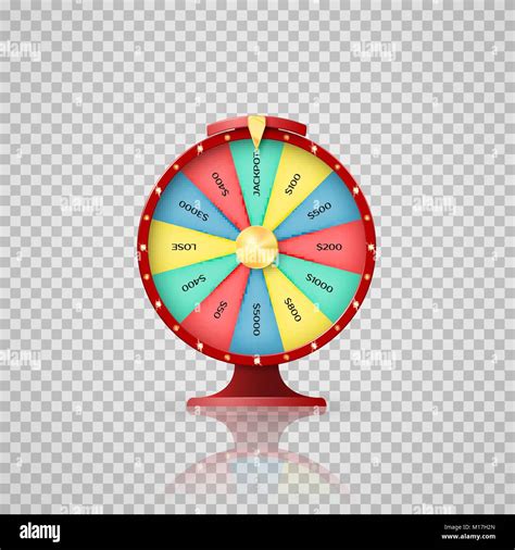 Jeckpot symbol of lucky lottery winner. Casino, wheel of fortune arrow point to jackpot. Vector ...