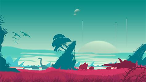 960x544 No Man's Sky Minimal Art 960x544 Resolution Wallpaper, HD Games 4K Wallpapers, Images ...