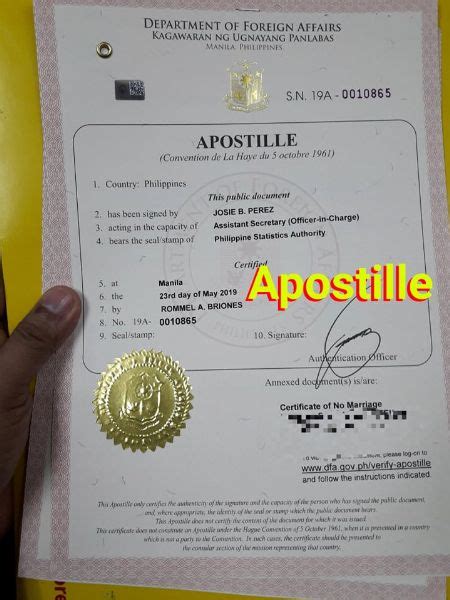 D F A Apostille (authentication) [ Travel Agencies ] Pasay, Philippines -- mtravel101