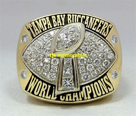 2002 TAMPA BAY BUCCANEERS SUPER BOWL XXXVII CHAMPIONSHIP RING - Buy and ...