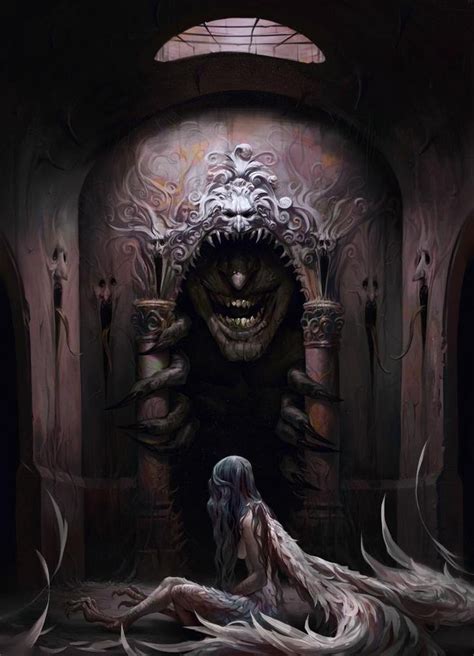 Comics with chilling endings | Creepy art, Dark fantasy art, Horror art